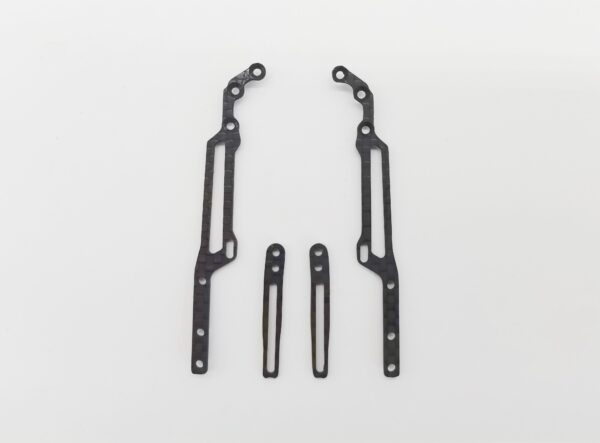 Carbon Fiber Suspension Arms and Rail Bridge Mount Set